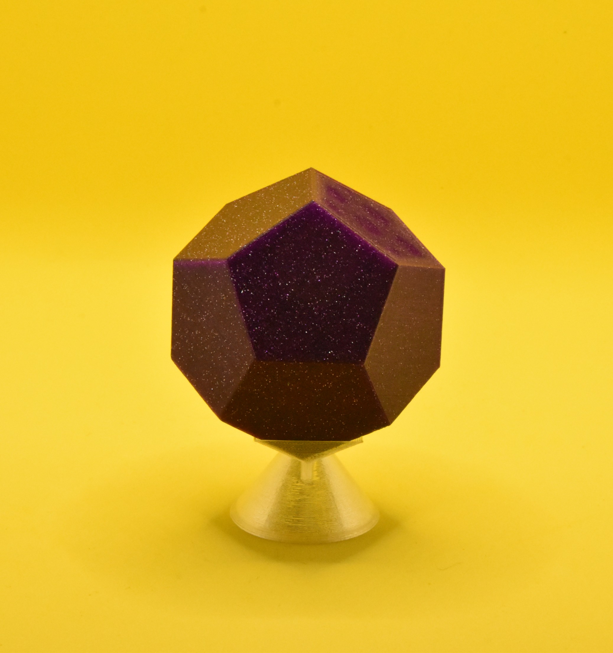 Cosmic Dodecahedron with display stand